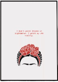 Плакат на ткани с интерьерной
печатью в алюминиевой раме