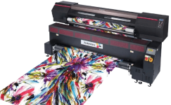 Широкоформатная печать на ткани