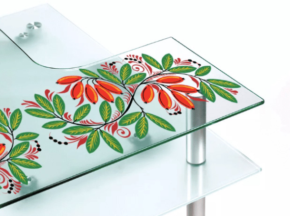 УФ печать на визитке из пластика